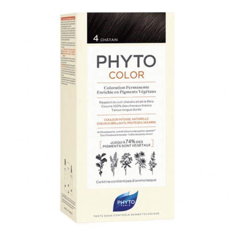 Phyto - Phytocolor Nº4.77 Castaño marrón intenso - Farmacia Sarasketa