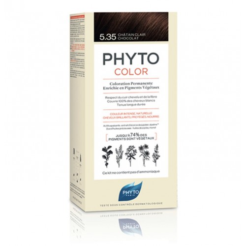Phyto - Phytocolor 5.7 Castaño marrón claro - Farmacia Sarasketa