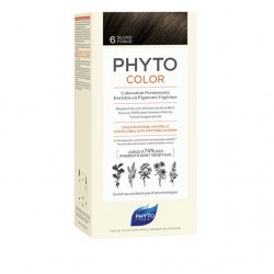 Phyto - Phytocolor 6 Rubio oscuro sin amoniaco. - Farmacia Sarasketa
