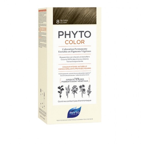 Phyto - Phytocolor 8 Rubio claro - Farmacia Sarasketa