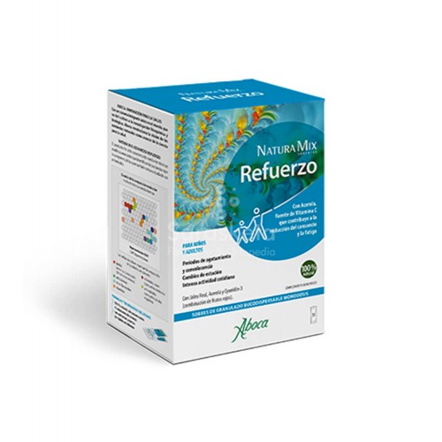 Aboca - Natura Mix refuerzo 20 sobres bucodispersables. - Farmacia Sarasketa