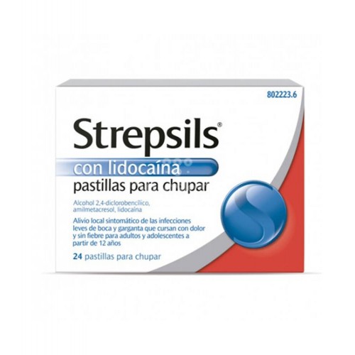 Reckitt Benckiser Helathcare - Strepsils con Lidocaína pastillas para chupar 24und - Farmacia Sarasketa