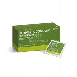 Zambon - FLUIMUCIL COMPLEX 500mg/200mg 12 comp.efervescentes - Farmacia Sarasketa