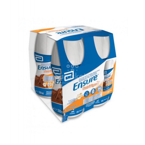 Abbott - Ensure Nutrivigor Pack 4x220ml Chocolate - Farmacia Sarasketa