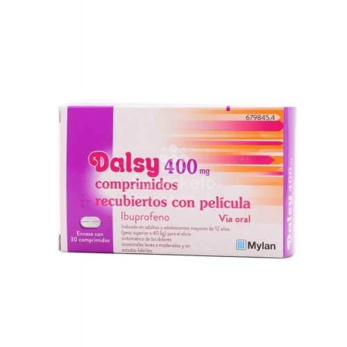 voltereta Violar Prevalecer Dalsy 400 mg 30comp - Farmacia Sarasketa