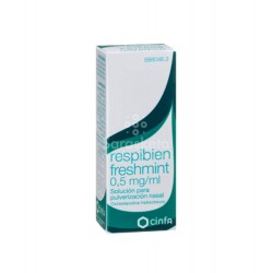Cinfa - Respibien Freshmint 0.5mg/ml 15ml Pulverización Nasal - Farmacia Sarasketa