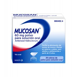 Boehringer Ingelheim España - Mucosan 30mg 20 comprimidos - Farmacia Sarasketa