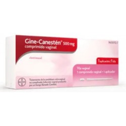Bayer - Gine-Canestén 500 mg 1comp Vaginal - Farmacia Sarasketa