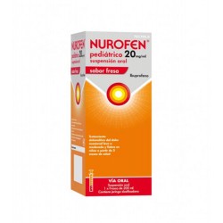 Reckitt Benckiser Helathcare - Nurofen Pediátrico 20mg/ml solución oral fresa - Farmacia Sarasketa