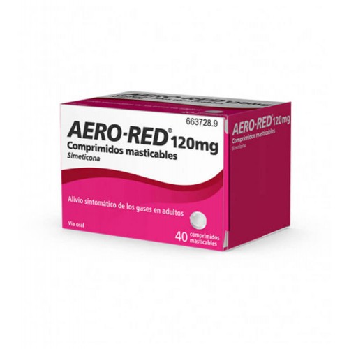 Uriach - Aero Red 120mg/ml 40 comprimidos masticables - Farmacia Sarasketa