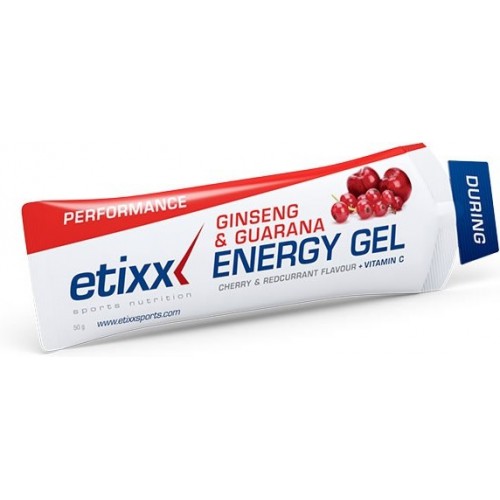 Etixx - Etixx Ginseng & Guarana Energy Gel - Farmacia Sarasketa