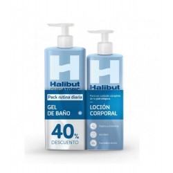 Uriach - Halibut pack gel corporal 500ml + loción 400ml - Farmacia Sarasketa