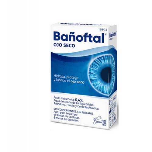 M4 Pharma - Bañoftal Multidosis ojo seco 4% - Farmacia Sarasketa
