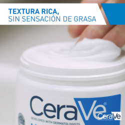 Cerave - Cerave Crema Hidratante rostro y cuerpo 340gr - Farmacia Sarasketa