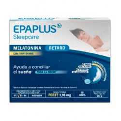 Epaplus - Epaplus Sleepcare Melatonina Retard con triptófano 60 comp - Farmacia Sarasketa
