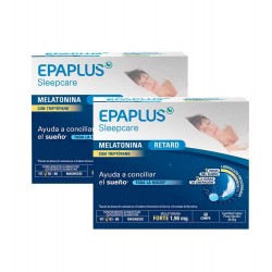 Epaplus - Pack Epaplus Sleepcare Melatonina Retard con triptófano 60+60comp - Farmacia Sarasketa
