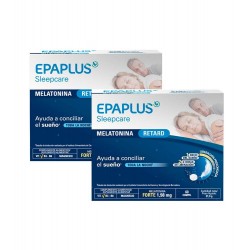 Epaplus - Pack Epaplus Sleepcare Melatonina Retard sin triptófano 60 + 60comp - Farmacia Sarasketa