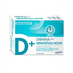 Donna Plus - Donna Plus Menocífuga Noche 30 comprimidos - Farmacia Sarasketa
