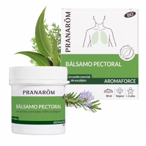 Pranarom - Pranarom Aromaforce bálsamo Pectoral 80ml - Farmacia Sarasketa