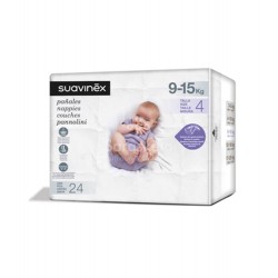 Suavinex - Suavinex Pañales talla 4 (9-15 kg) 24 uds - Farmacia Sarasketa