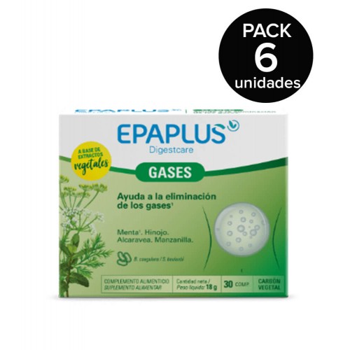 Epaplus - Pack Epaplus Digestcare Gases 6x30 comp - Farmacia Sarasketa