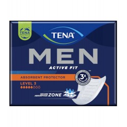 Tena - Tena Men Active Fit protector absorbente level 3 16 unidades - Farmacia Sarasketa