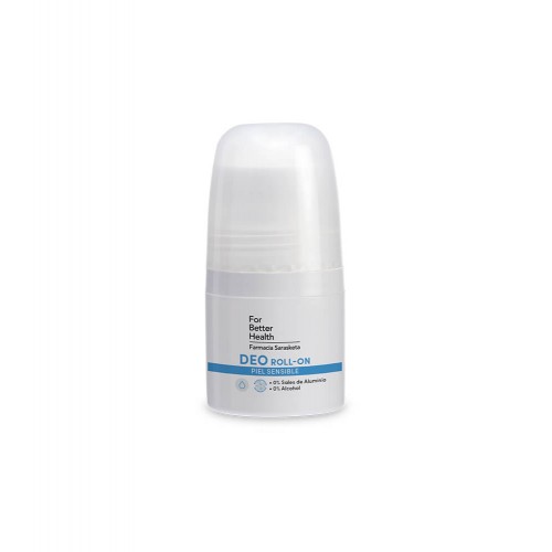 For Better Health - FBH desodorante roll-on piel sensible 50ml - Farmacia Sarasketa