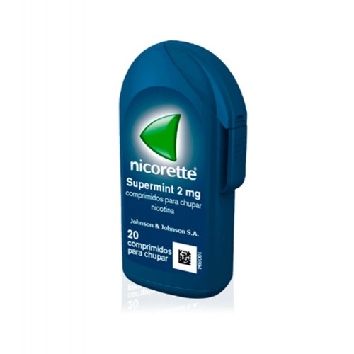 Nicorette - Nicorette supermint efg 4mg 20 comprimidos - Farmacia Sarasketa