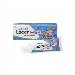 Lacer - Lacer infantil gel dental 2-6 años 75ml - Farmacia Sarasketa