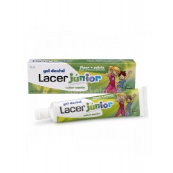 Lacer junior Gel dental 6-12 años 75ml sabor menta