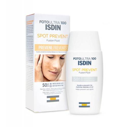 Isdin - Isdin Foto Ultra 100 Spot Prevent Fusion Fluid SPF50+ - Farmacia Sarasketa