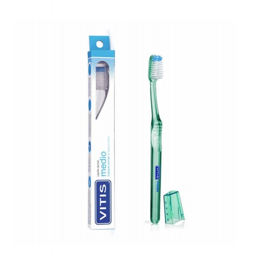 Dentaid - Cepillo Dental VITIS medio - Farmacia Sarasketa