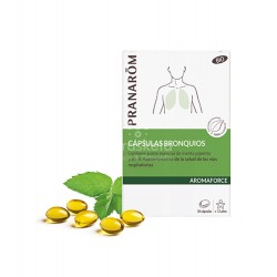 Pranarom - Pranarom Aromaforce bronquios 30 cápsulas - Farmacia Sarasketa