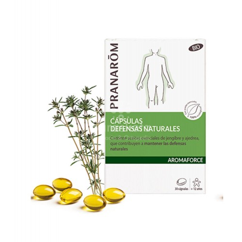 Pranarom - Pranarom Aromaforce defensas naturales 30 cápsulas - Farmacia Sarasketa