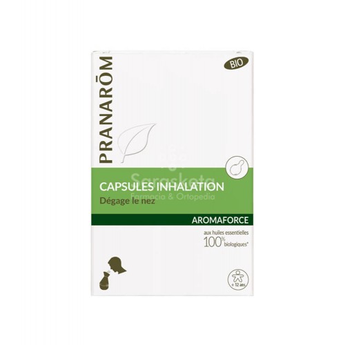 Pranarom - Pranarom Aromaforce inhalación 30 cápsulas - Farmacia Sarasketa